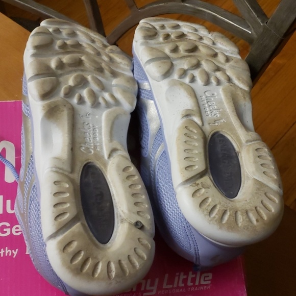 Cheeks Multi Sports Gel Trainers Size 9W - Picture 7 of 8
